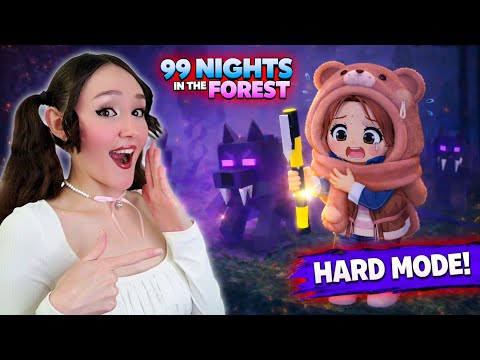 Surviving HARD MODE For 99 Nights In The Forest Was A MISTAKE