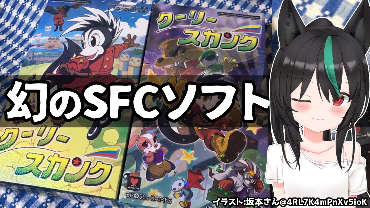 クーリースカンク（スーファミ）🦊クラウドファンディングに参加しま