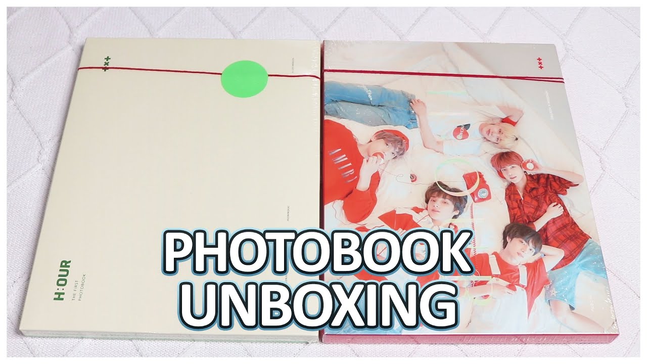 ✨ UNBOXING TXT The First & The Second Photobooks - H:OUR