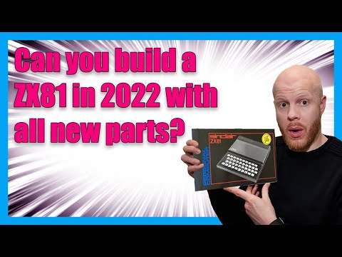 Building a ZX81 with all new parts in 2022 | Part 1 | #sinclair