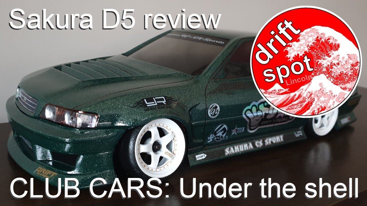Club Cars: Under the Shell - Sakura D5 Review - Drift Spot - YouTube
