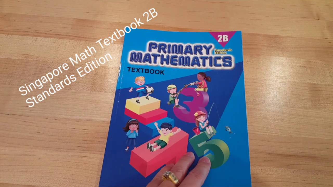 Singapore Math textbook 2B standards Edition Table of Contents and