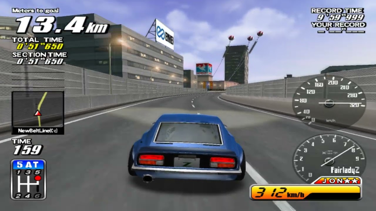 WANGAN MIDNIGHT MAXIMUM TUNE 1 - SPECIAL CARS TIME ATTACK 2 = THE