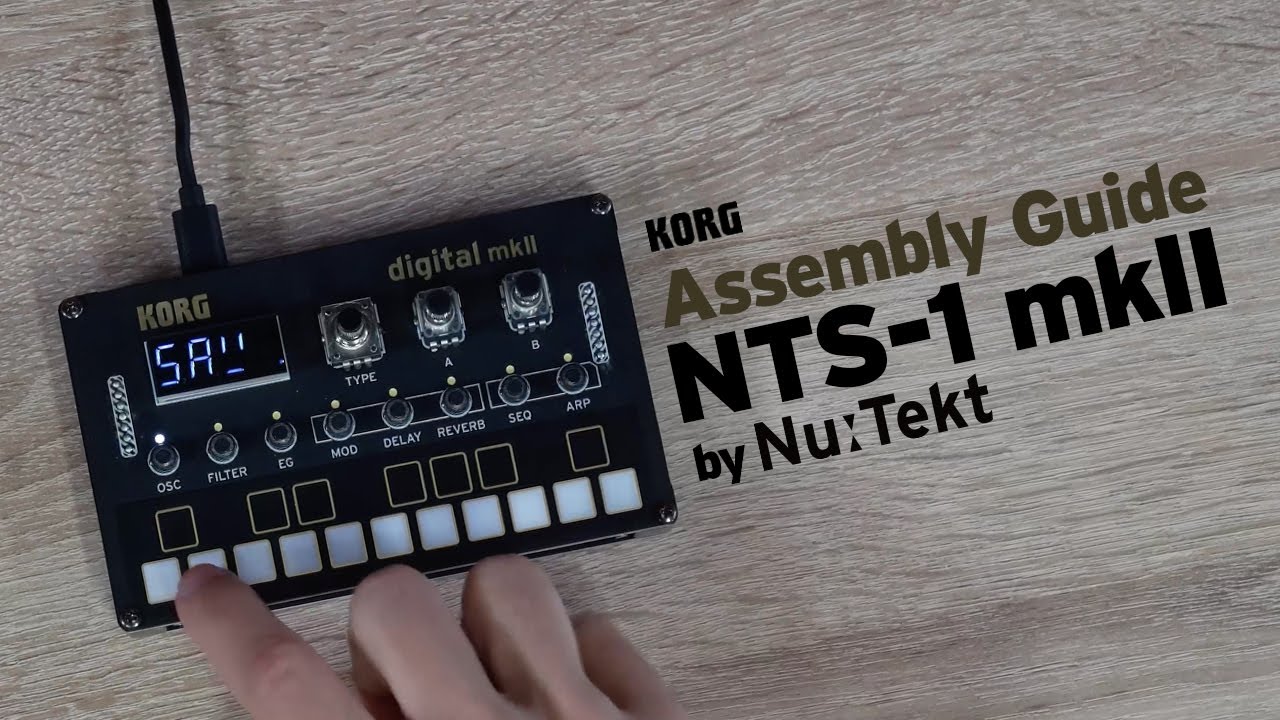 NTS-1 digital kit mkII - PROGRAMMABLE SYNTHESIZER KIT | KORG (Japan)