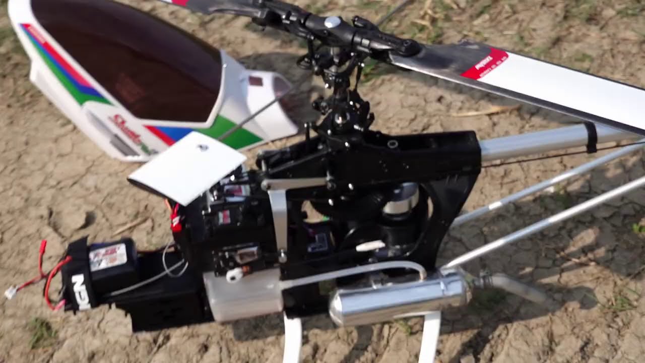 ラジコンヘリコプター HIROBO ShuttlePlus+2 改良ポイントとメカ紹介