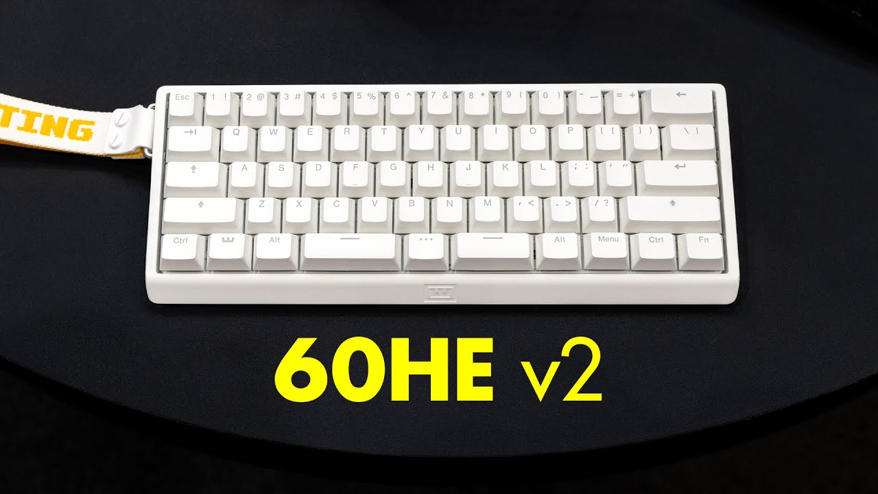 Wooting 60HE V2, Lekker Tikken Switches, Wooting Knobs - COMPUTEX