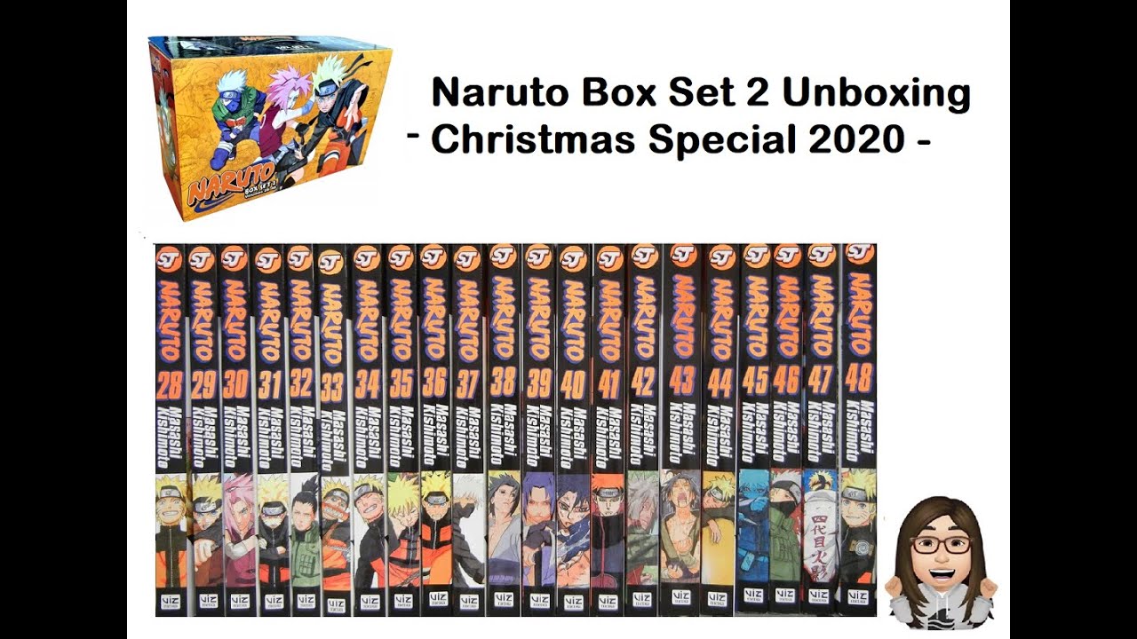 Naruto Box Set 2 Manga Unboxing | Volume 28-48 | Christmas Special