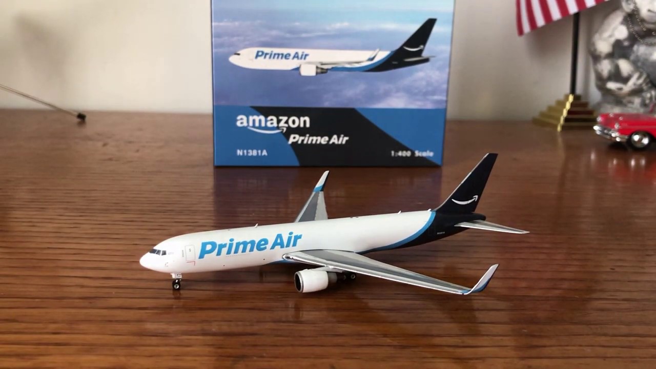 Phoenix Models 1:400 Amazon Prime Air 767-300er w/ Winglets - YouTube