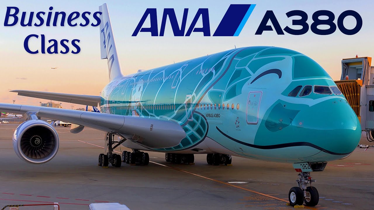 BUSINESS - ANA Airbus A380 ! 🇯🇵 Tokyo - Honolulu, Hawaii
