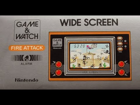 Quick play: Game & Watch Fire Attack 1982 - YouTube