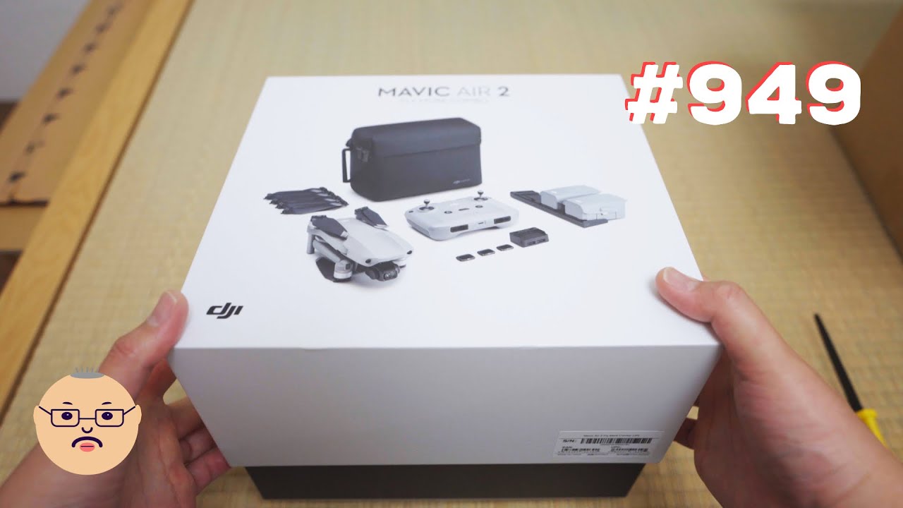 Mavic Air 2 Fly More Combo Unboxing