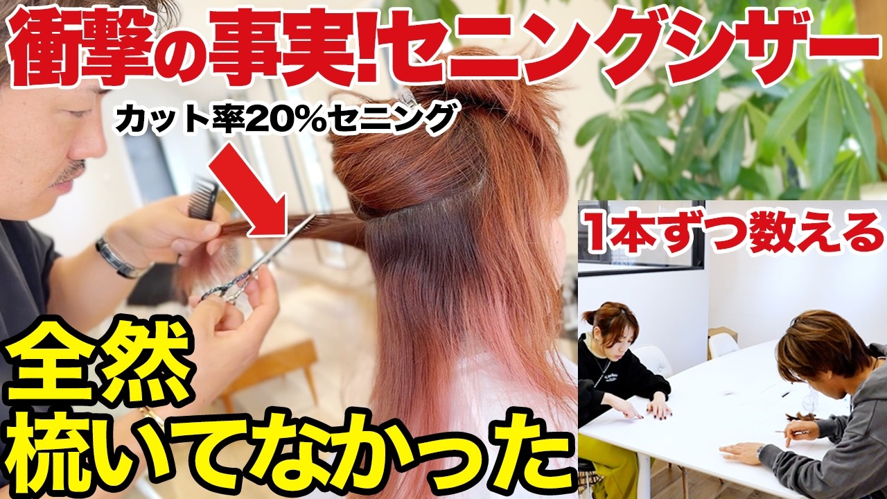 セニングシザーのカット率は本当なのか？徹底検証の結果を大公開