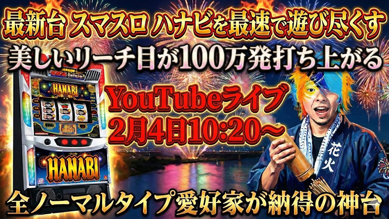 チャプター付アーカイブ】花火DAY2！ 最新スマスロ ハナビを最速で遊び