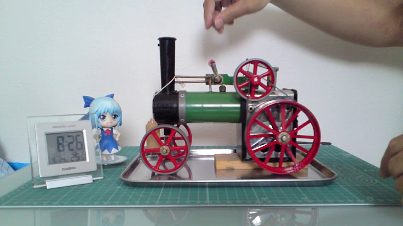 イギリス製 蒸気エンジントラクター模型（MAMOD STEAM TRACTOR T.E.1a