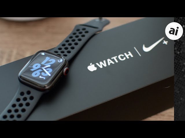 Hands on with the Nike+ Apple Watch Series 4 - YouTube