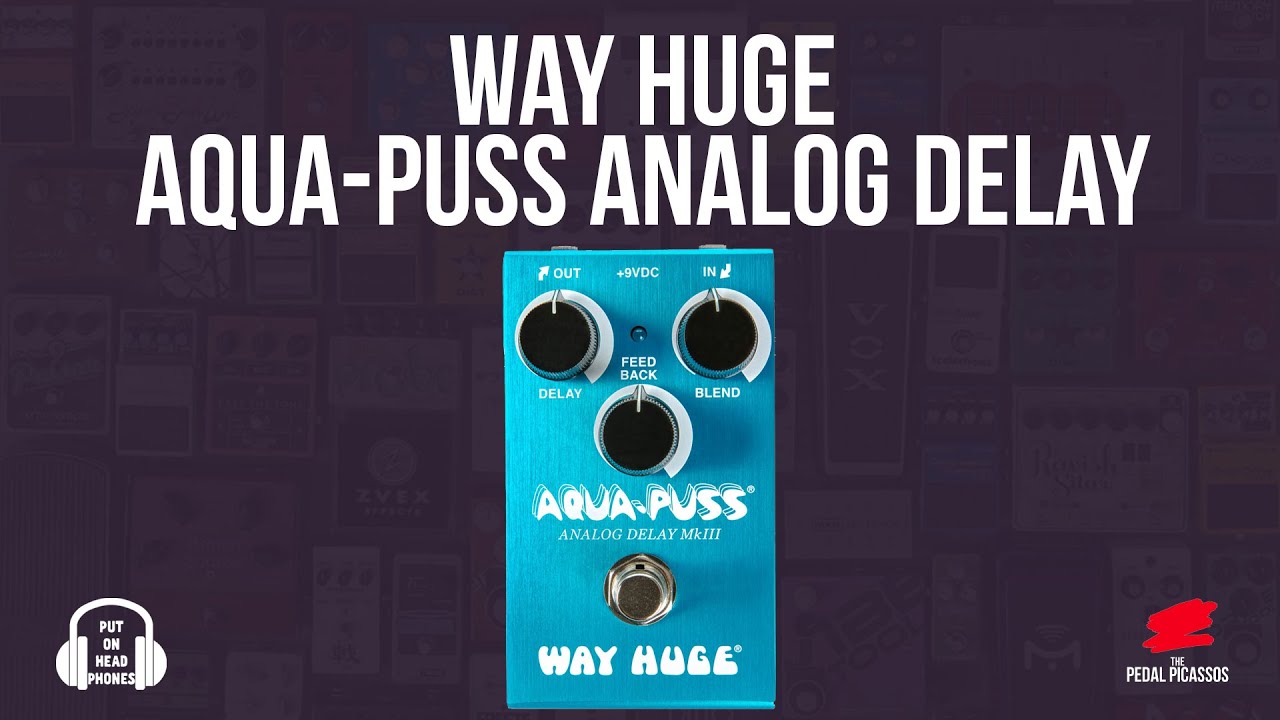 WAY HUGE AQUA-PUSS ANALOG DELAY - YouTube