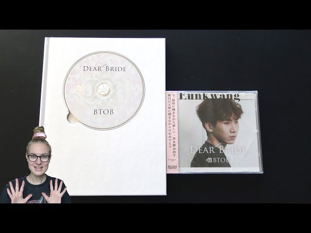 Unboxing BTOB 4th Japanese Single Album Dear Bride [Limited