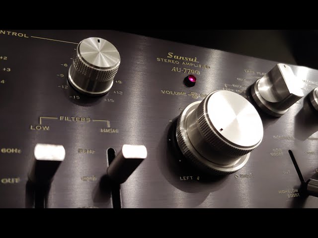 Sansui AU-7700 Integrated Amplifier (Part 2/2): Review! - YouTube
