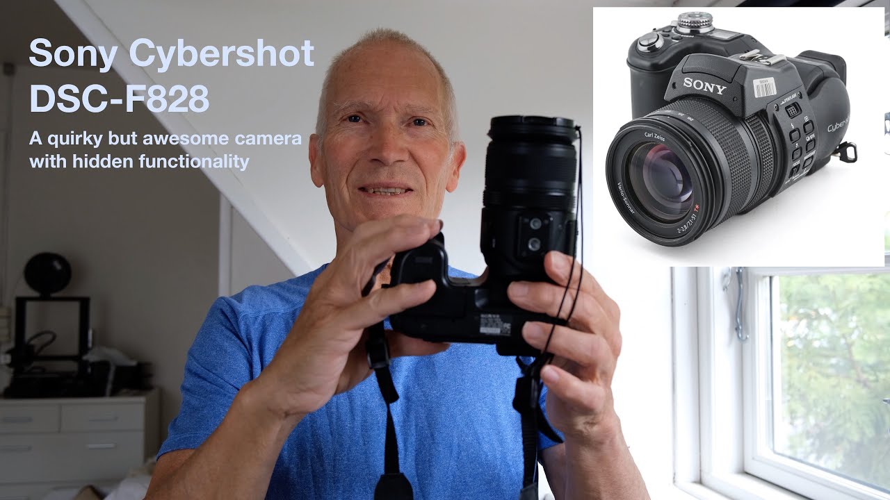 Sony Cybershot DSC F828 - a quirky but awesome camera with hidden