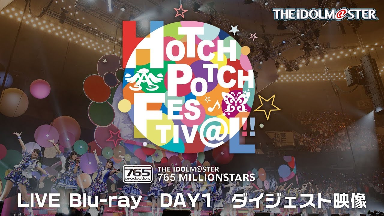 THE IDOLM@STER 765 MILLIONSTARS HOTCHPOTCH FESTIV@L!! LIVE Blu-ray