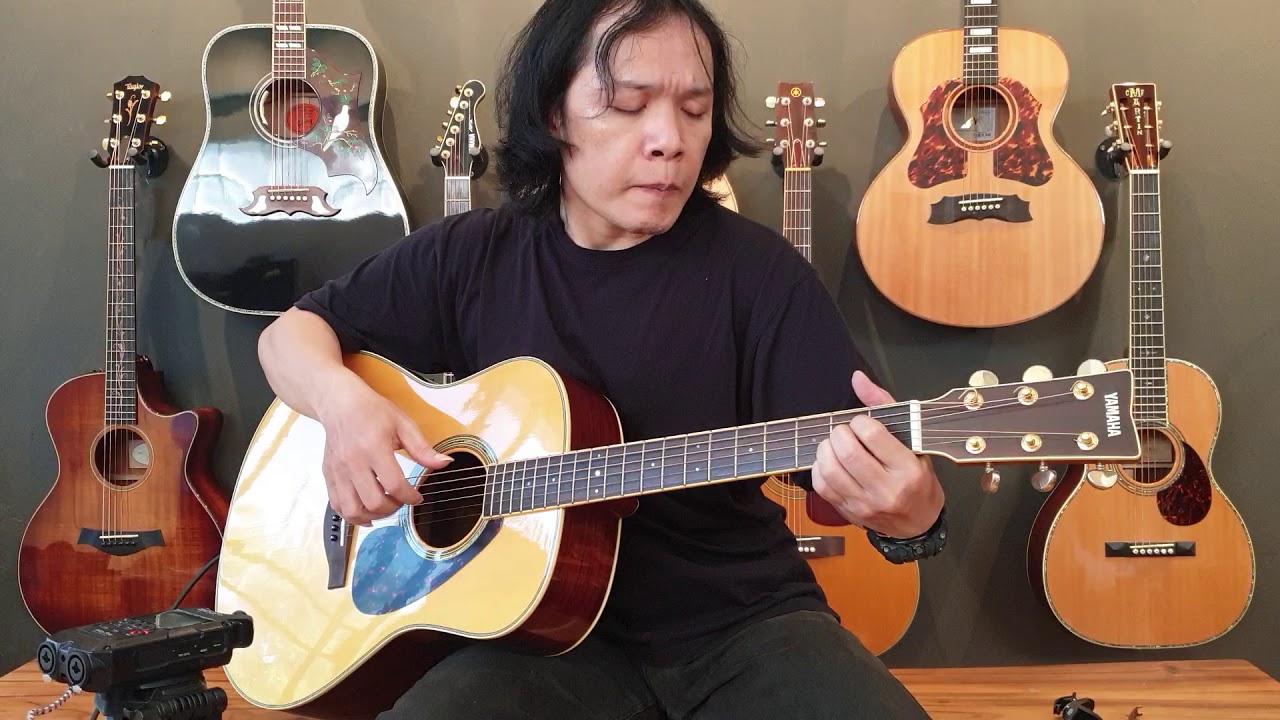 Review Yamaha LL6 A.R.E | By Guitars Loft - YouTube