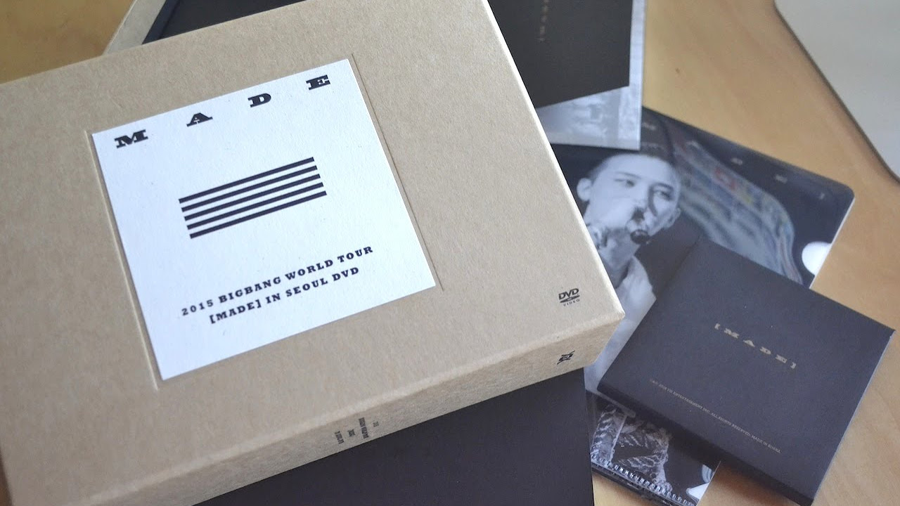BIGBANG - MADE World Tour In SEOUL | UNBOXING - YouTube