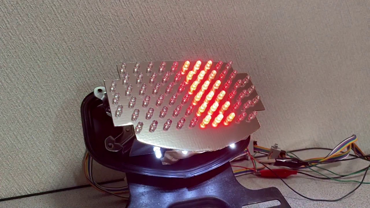 GS400/425/550/750☆流れるテールランプLEDユニット☆超爆光66発