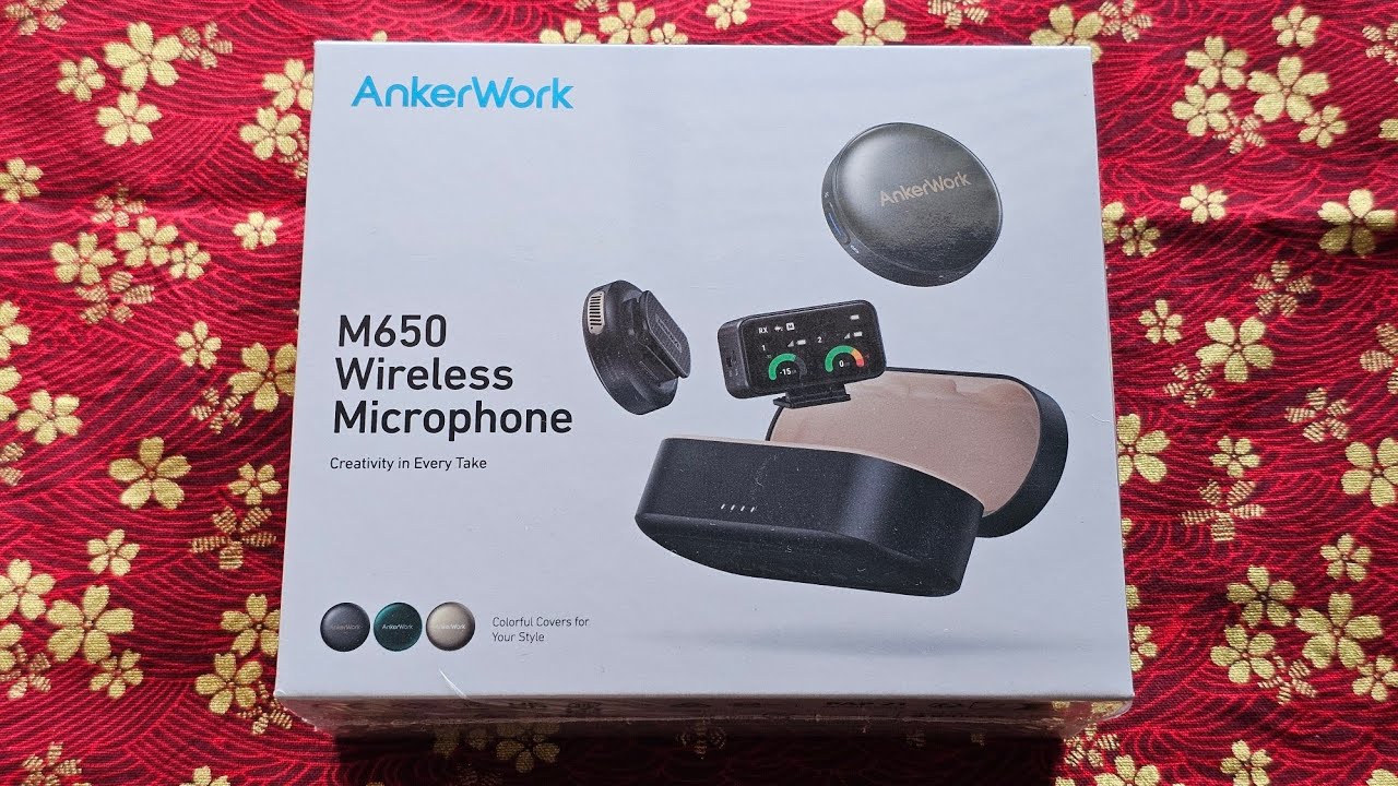 Ankerwork M650 Wireless Mic: Unboxing and Quick Impression in