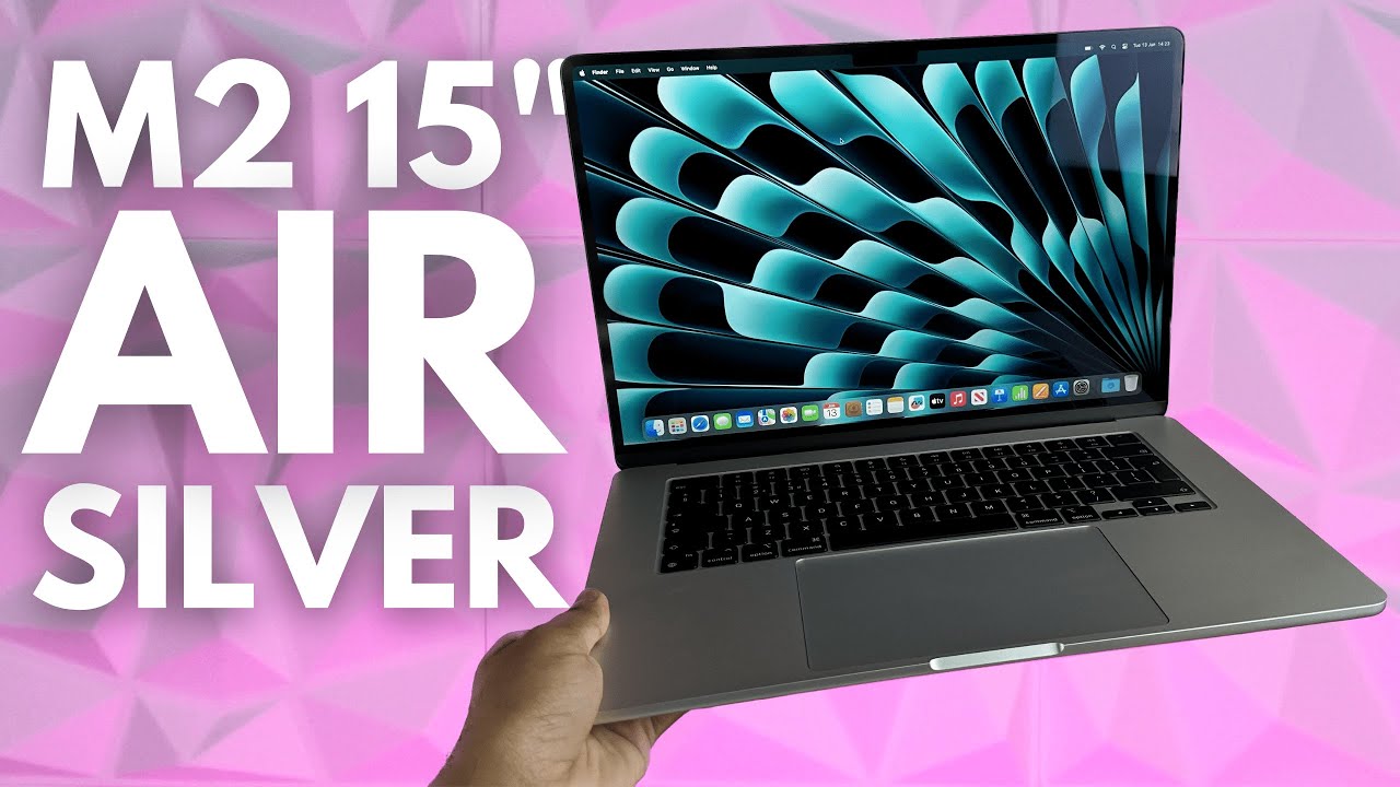 Silver 15-inch M2 MacBook Air (Base Model) UNBOXING + FIRST