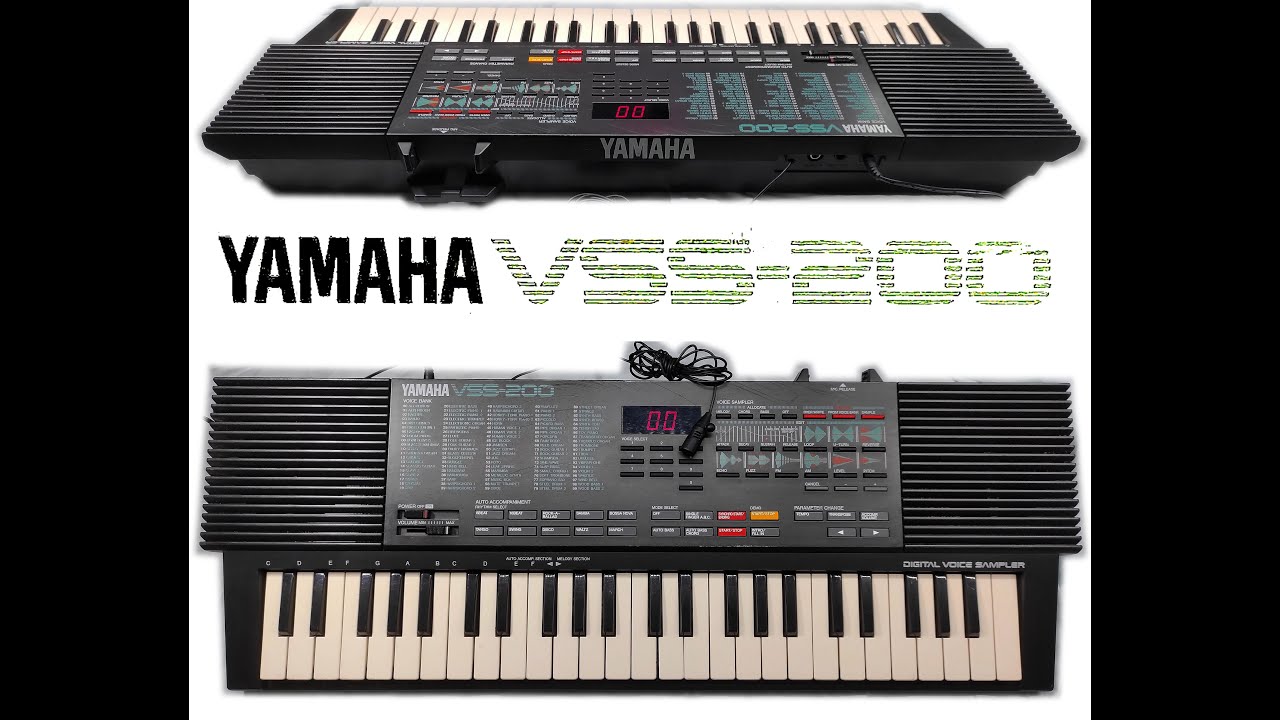 YAMAHA VSS-200 (preset sounds testing) - YouTube