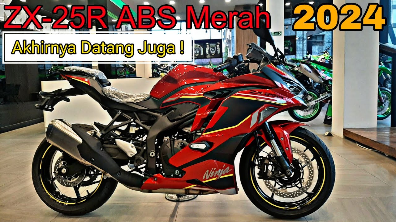 The New 2024 Red ZX-25R is Finally Here! - YouTube