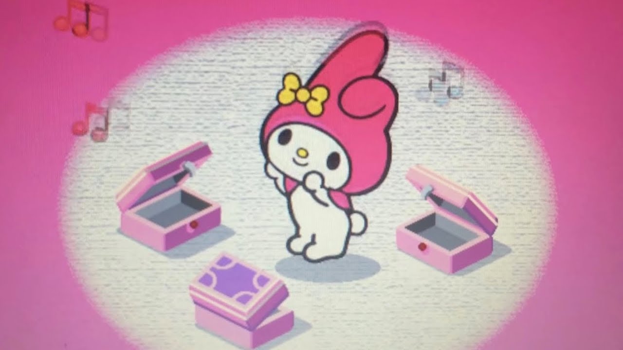 SANRIO My Melody's fix music box 【She's so busy!】 - YouTube