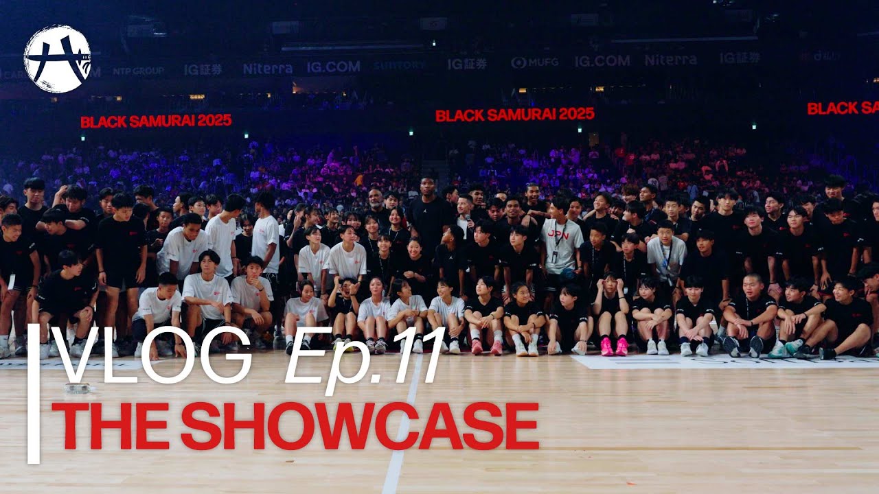 RUI HACHIMURA VLOG Ep.11 / THE SHOWCASE / BLACK SAMURAI 【八村塁