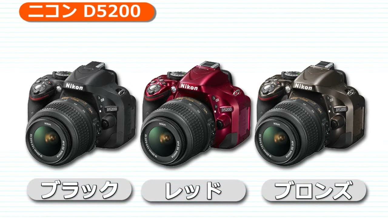 ニコン D5200 (カメラのキタムラ動画_Nikon) - YouTube
