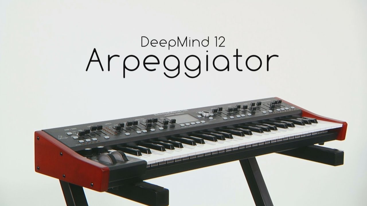 HOW TO「BEHRINGER DeepMind 12 Arpeggiator」 - YouTube
