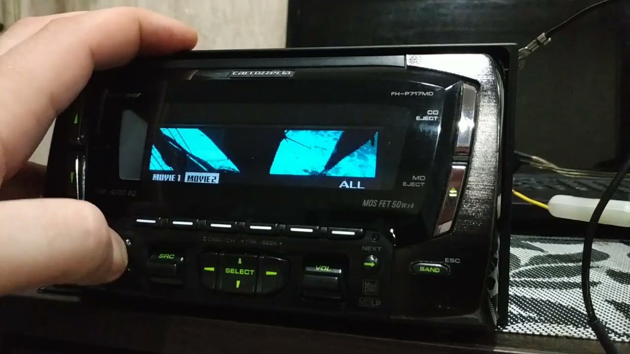 Pioneer Carrozzeria FH-P717MD - YouTube