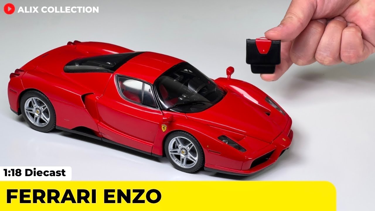 Ferrari Enzo 1:18 scale model by BBR Models - YouTube