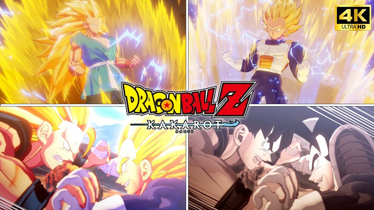 孫悟空vsベジータ ～10年後の闘い～【ドラゴンボールZ】【4K