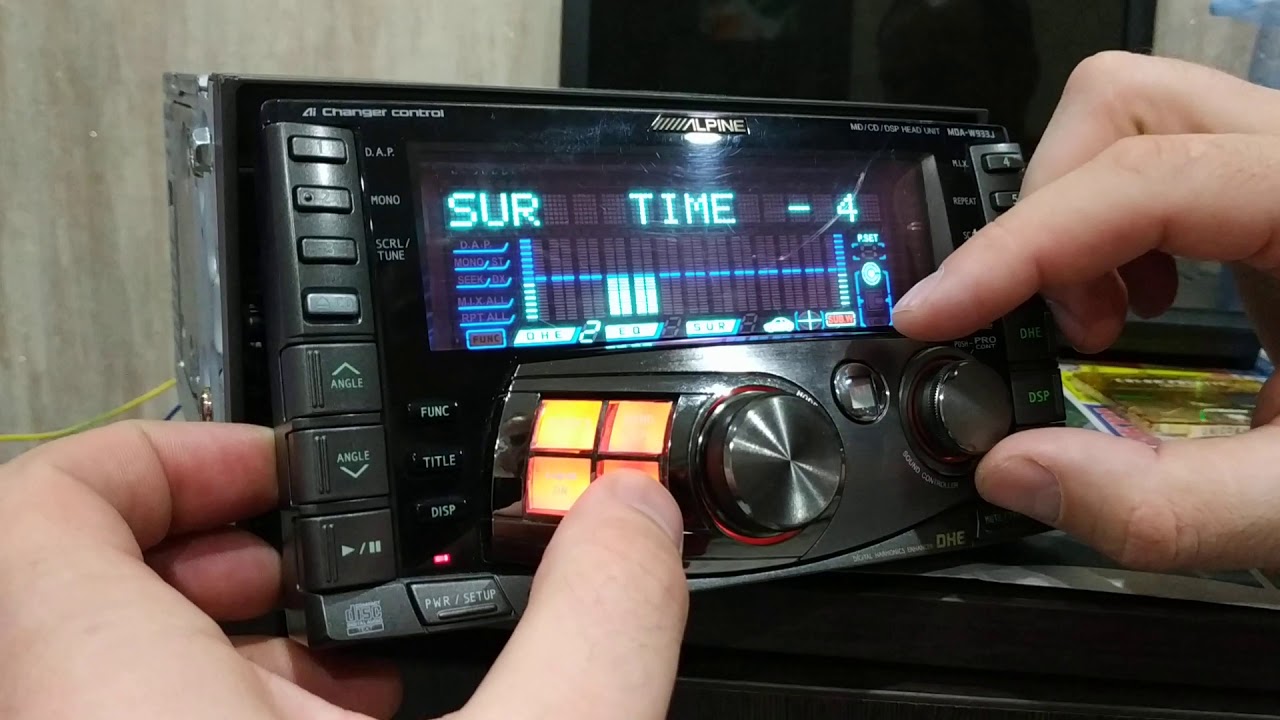 Alpine MDA-W933J - YouTube