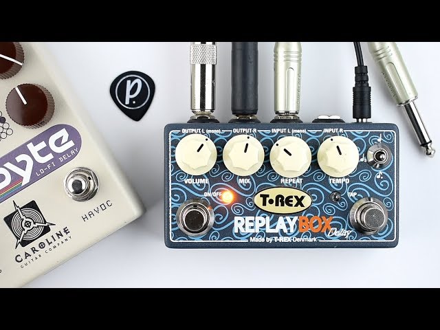 T-Rex Effects Replay Box Stereo Delay - YouTube