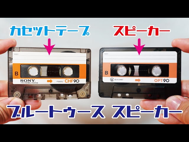 New Cassette Tape Speaker: A retro Bluetooth speaker with a Showa