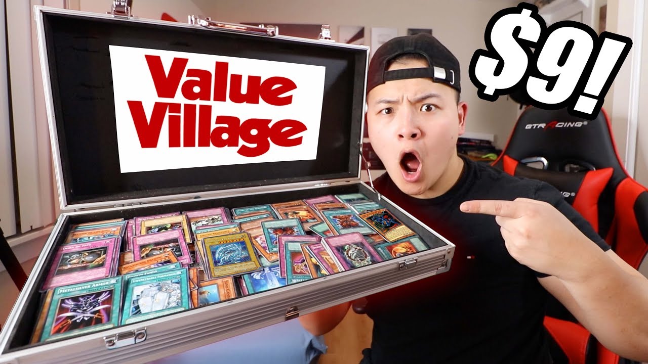 I SPENT $9 ON VALUE VILLAGE YU-GI-OH! CARDS (Kaiba Briefcase