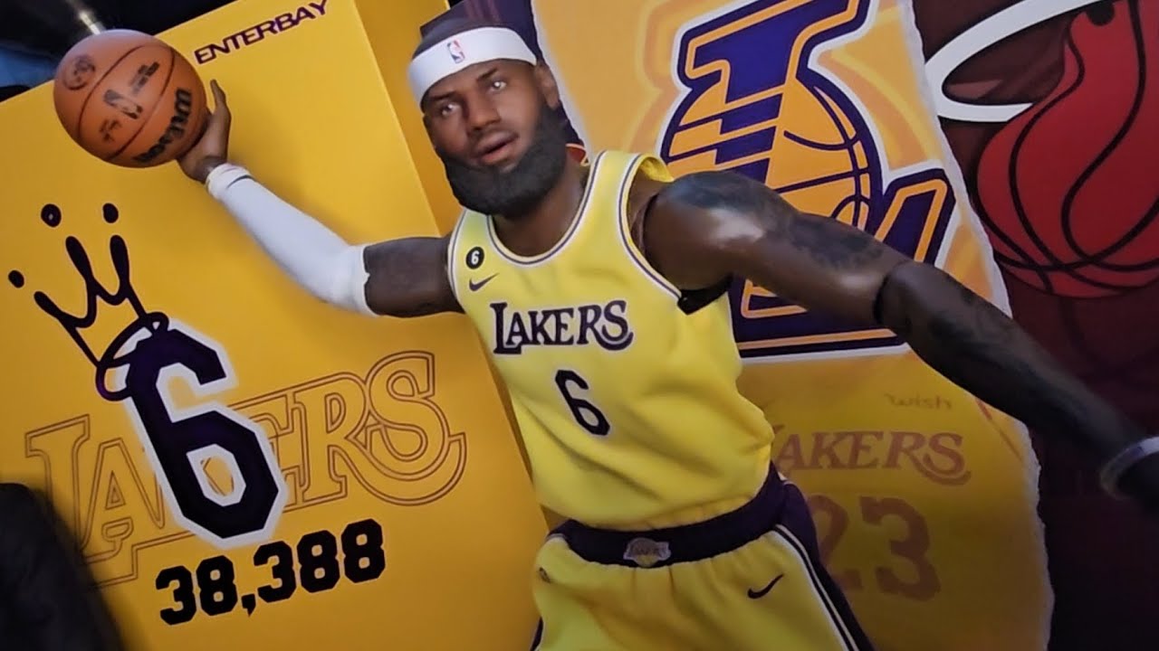 Lebron James Enterbay 1/6 Figure Lakers Highest Career Points
