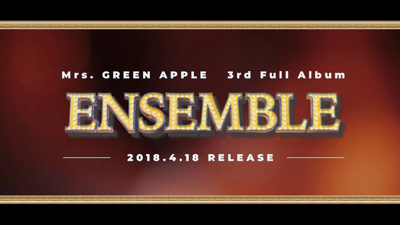 ENSEMBLE【CD】 | Mrs. GREEN APPLE | UNIVERSAL MUSIC STORE ANNEX