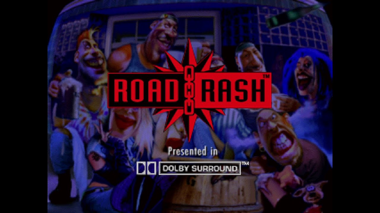 ロードラッシュ (Road Rash). [3DO - EA, New Level Software, Monkey