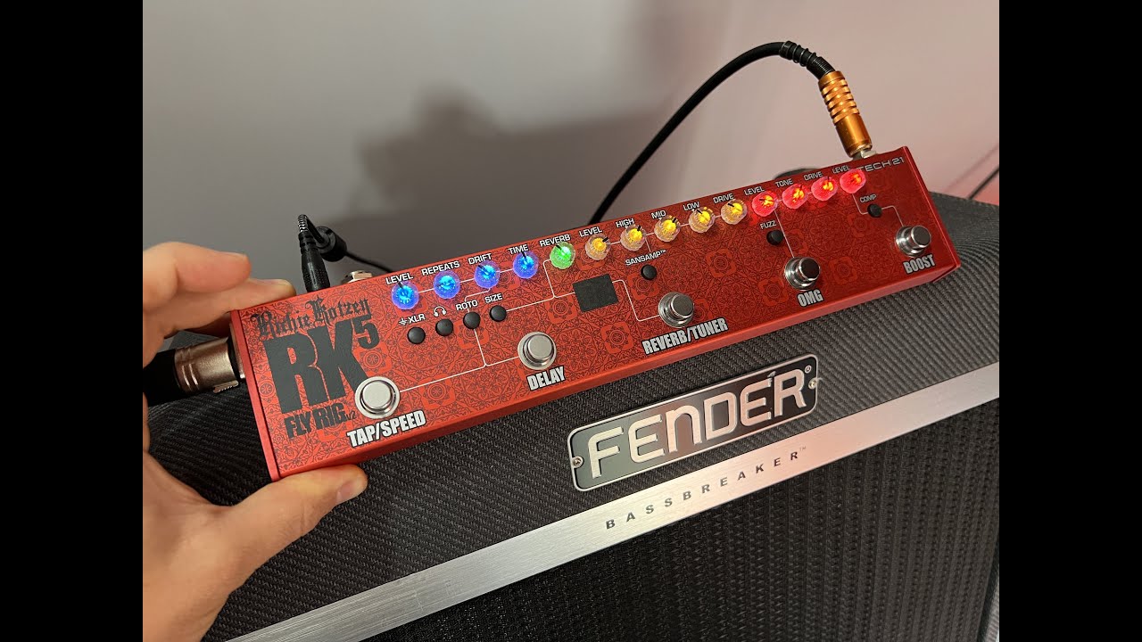 Tech 21 - FLY Rig - RK5 Review - YouTube