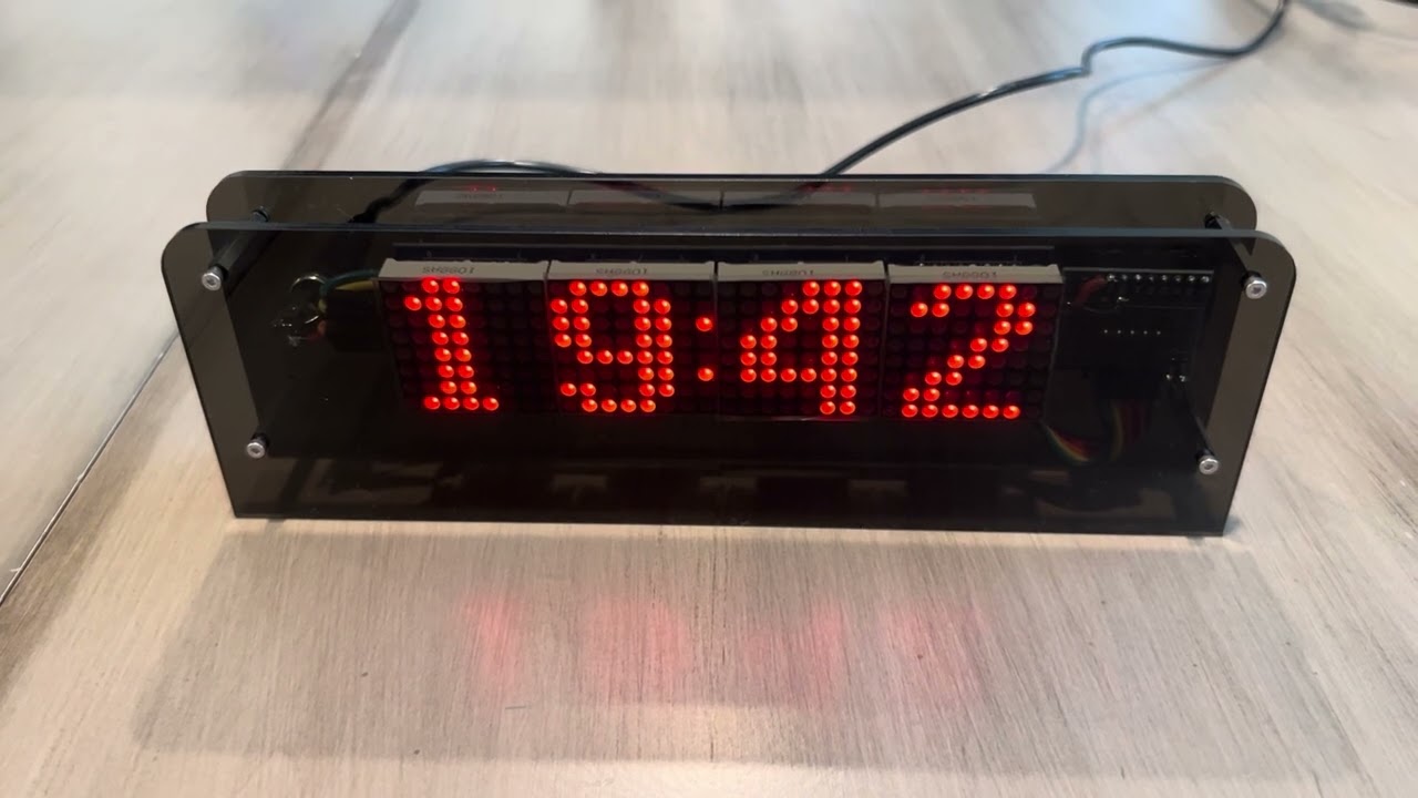 WiFi Time Machine - NTP Clock (Kit) from wizworks on Tindie