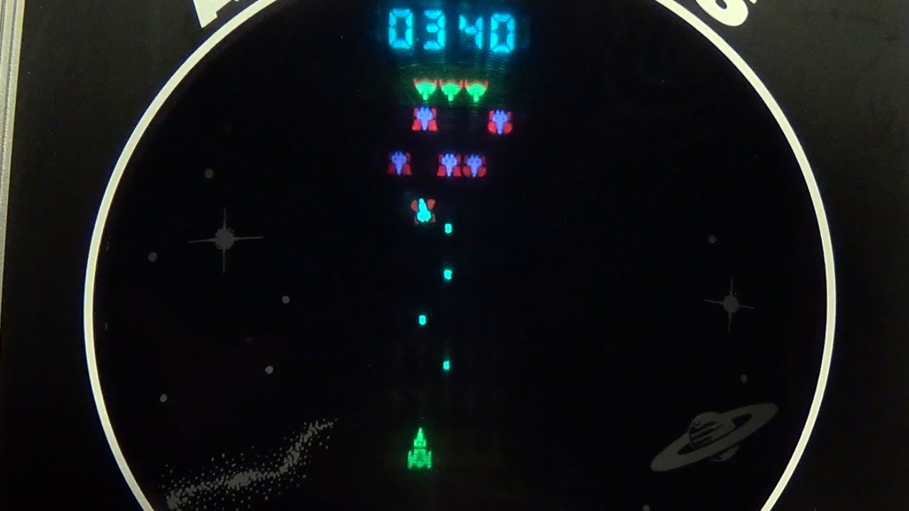 レトロ FLゲーム】スーパーギャラクシアン エポック社のデジコム