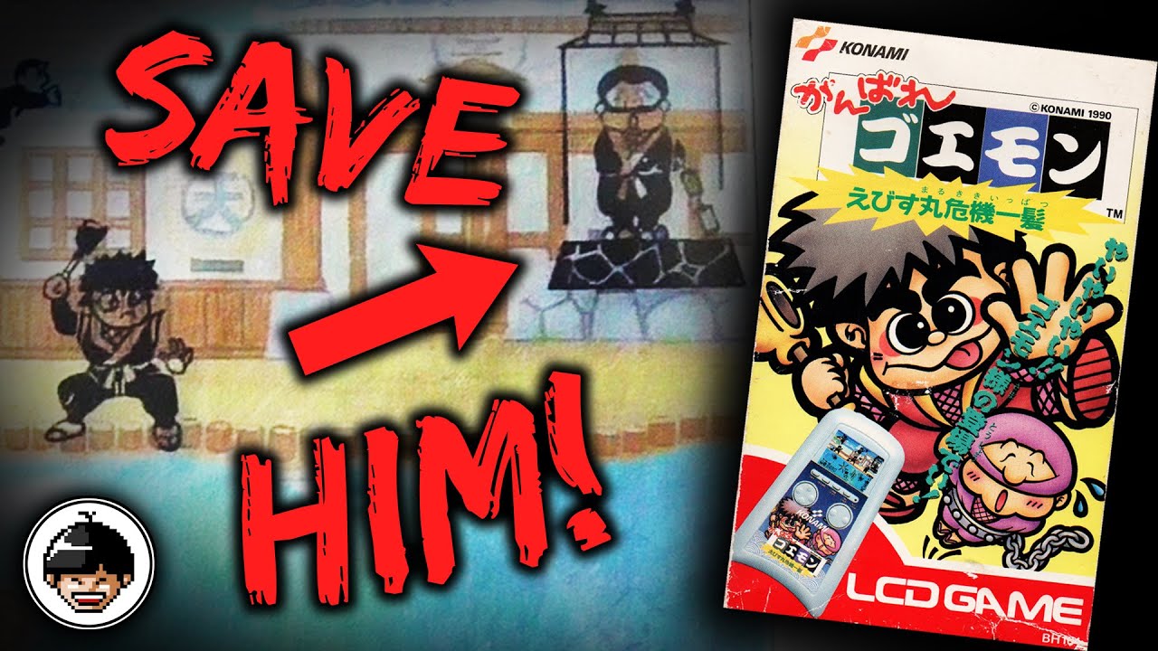 Ganbare Goemon Ebisumaru Kiki Ippatsuit's an LCD Game - YouTube