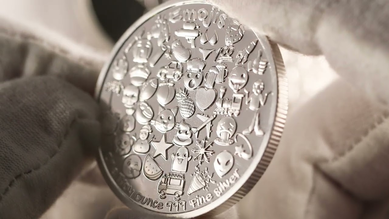 1 oz Emoji Party Silver Round (New) l JM Bullion™